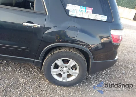 2012 GMC Acadia Sle z USA, uszkodzony, nr VIN 1GKKVPED7CJ391309